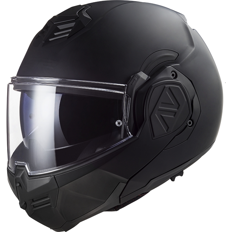 Kokkupandav mootorratta kiiver LS2 FF906 Advant Noir-06 must - II klass - II. kvaliteet