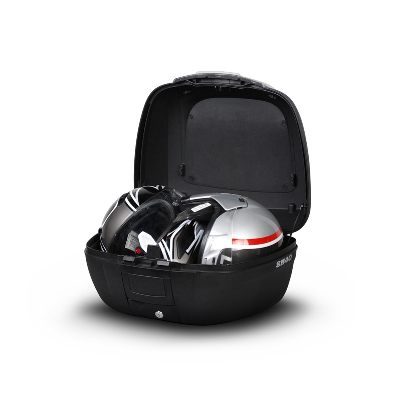 Top box mootorratta SHAD SH40 cargo must - II. kvaliteet