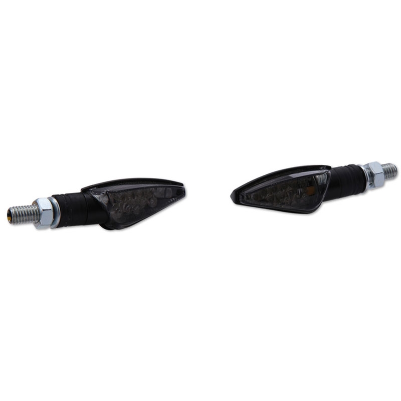Highsider Smart Toledo mustad LED mootorratta vilkurid