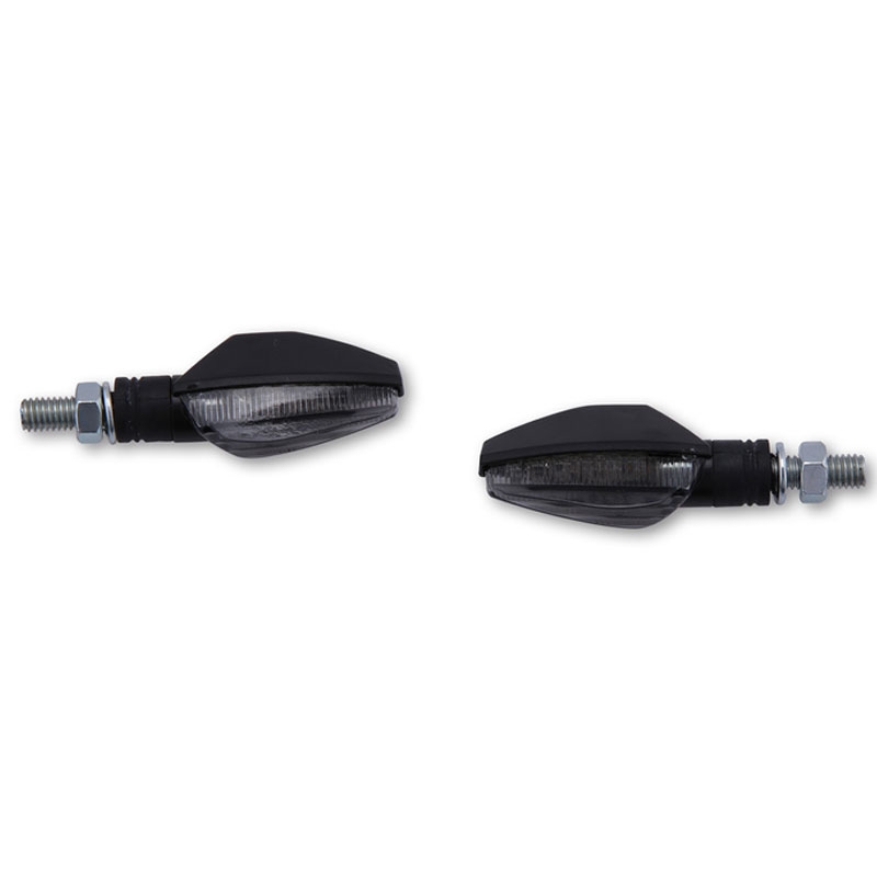 Highsider Smart Toledo mustad LED mootorratta vilkurid