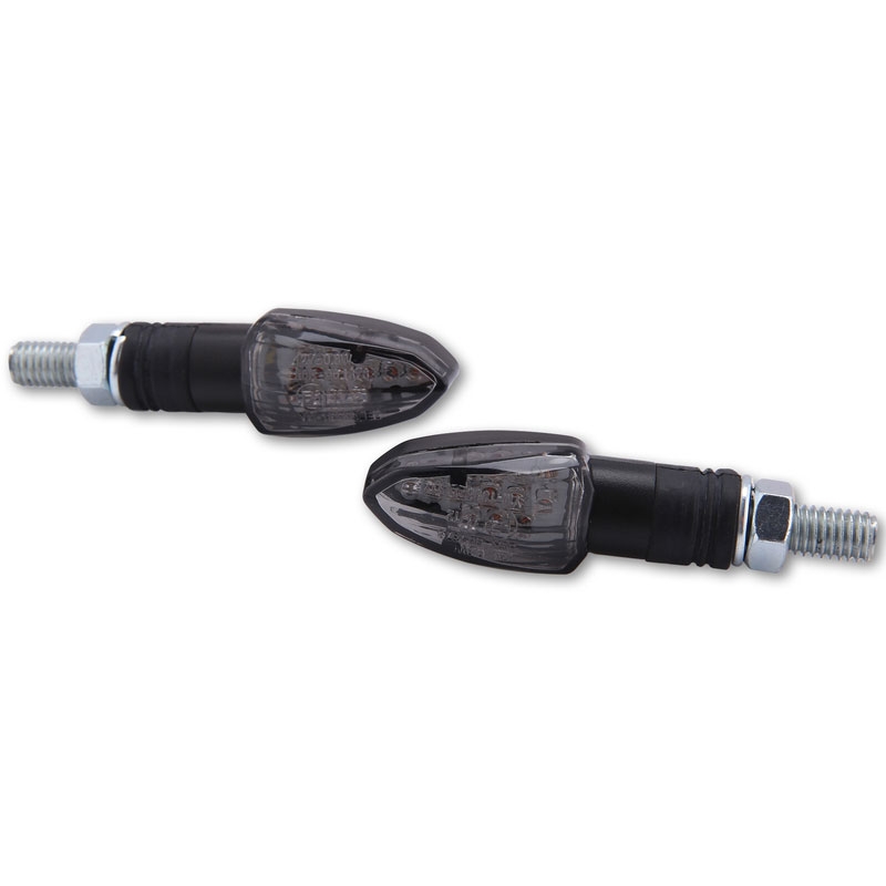 Highsider Smart Lizzard LED mustad mootorratta vilkurid
