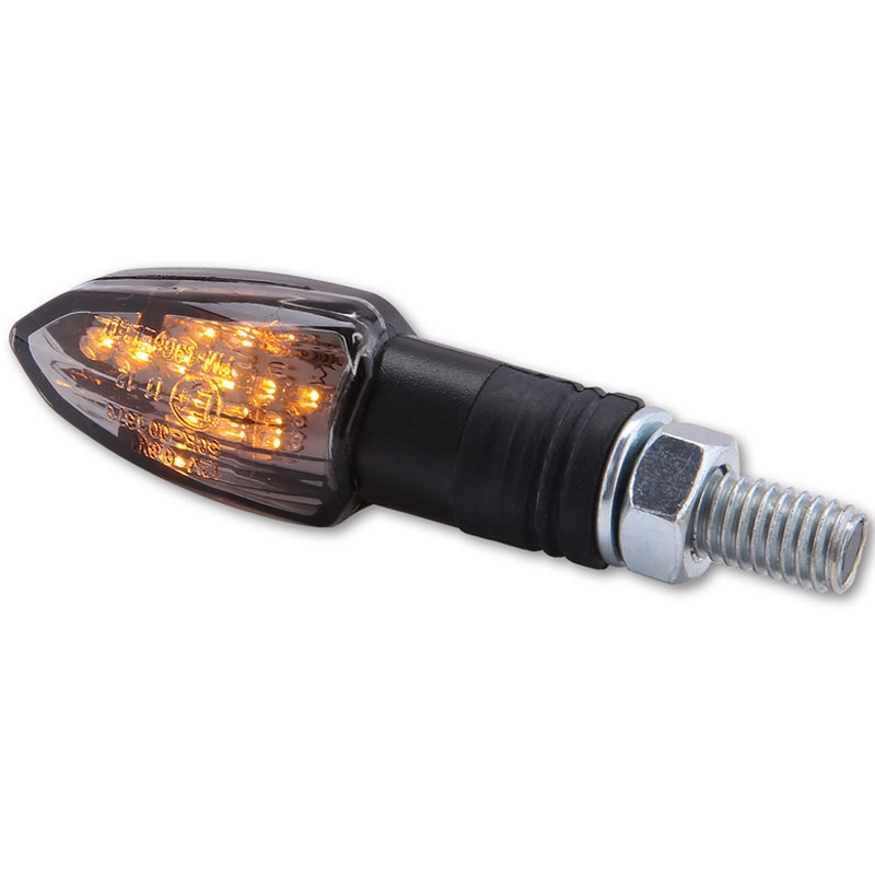 Highsider Smart Lizzard LED mustad mootorratta vilkurid