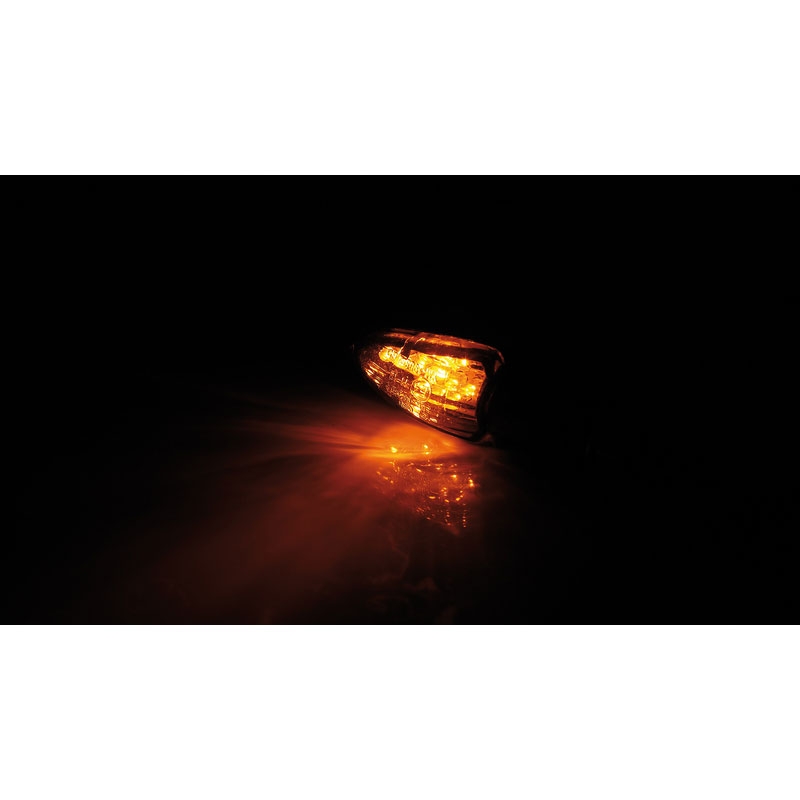 Highsider Smart Lizzard LED mustad mootorratta vilkurid