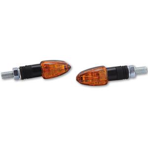 Highsider Smart Lizzard 12V mustad ja oranžid vilkurid mootorratta jaoks