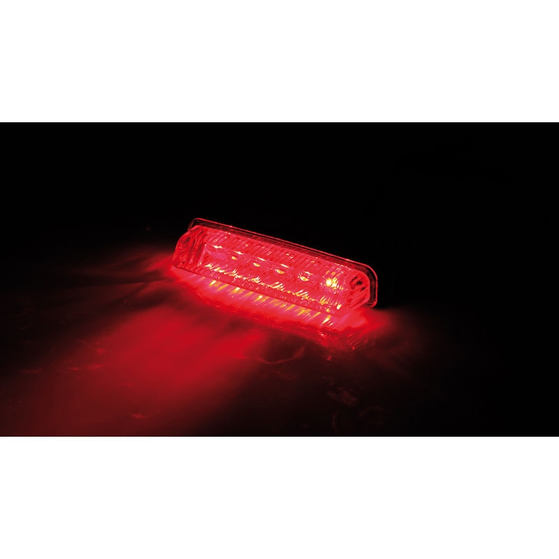 Highsider Smart Mini LED must ja läbipaistev tagumine jalgrattatuli