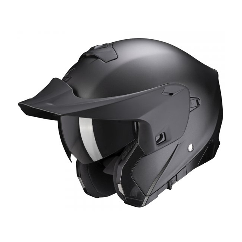 Ümberpööratav mootorratta kiiver Scorpion EXO-930 EVO Solid must matt