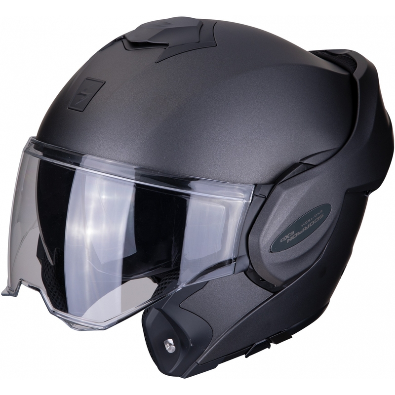 Překlápěcí přilba Scorpion EXO-TECH antracitová výprodej