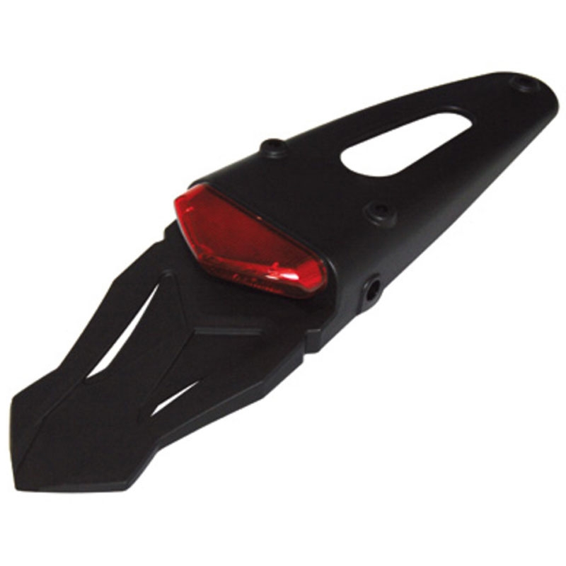 Highsider Smart LED tagumine valgusti plastikraamiga must-punane