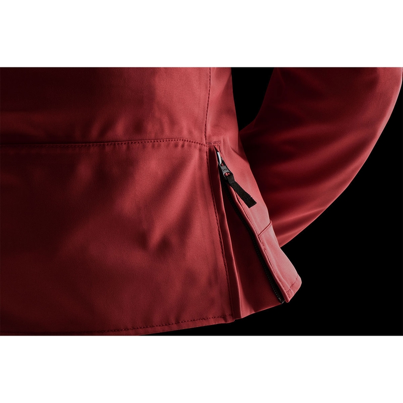 Naiste Furygan Jody punane mootorratta jakk