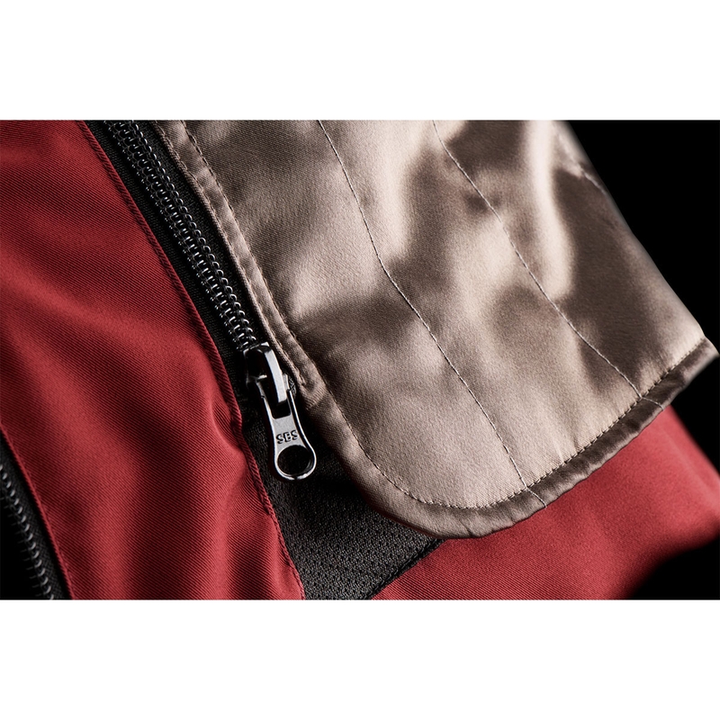 Naiste Furygan Jody punane mootorratta jakk