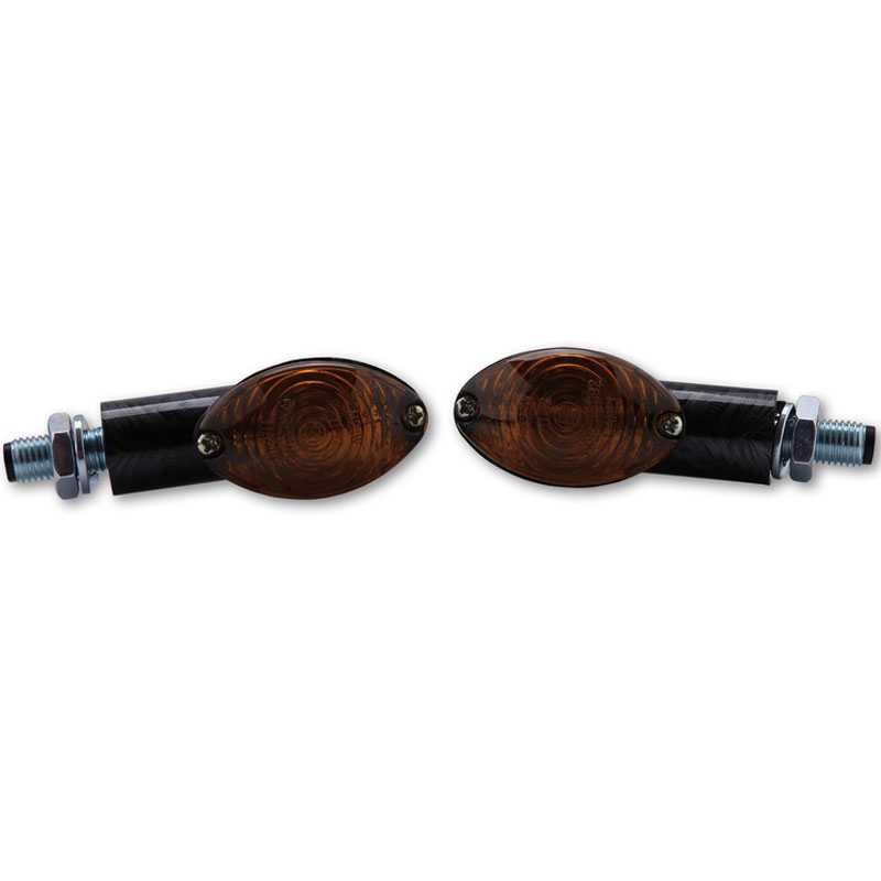 Highsider Smart Cateye Mini Smokey Black mootorratta vilkurid