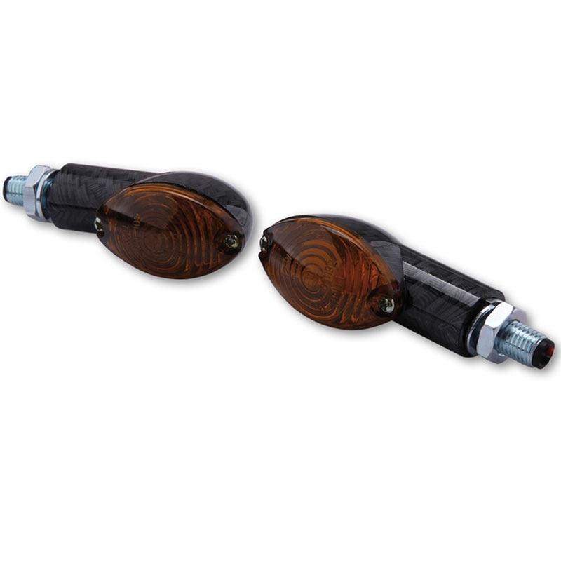 Highsider Smart Cateye Mini Smokey Black mootorratta vilkurid
