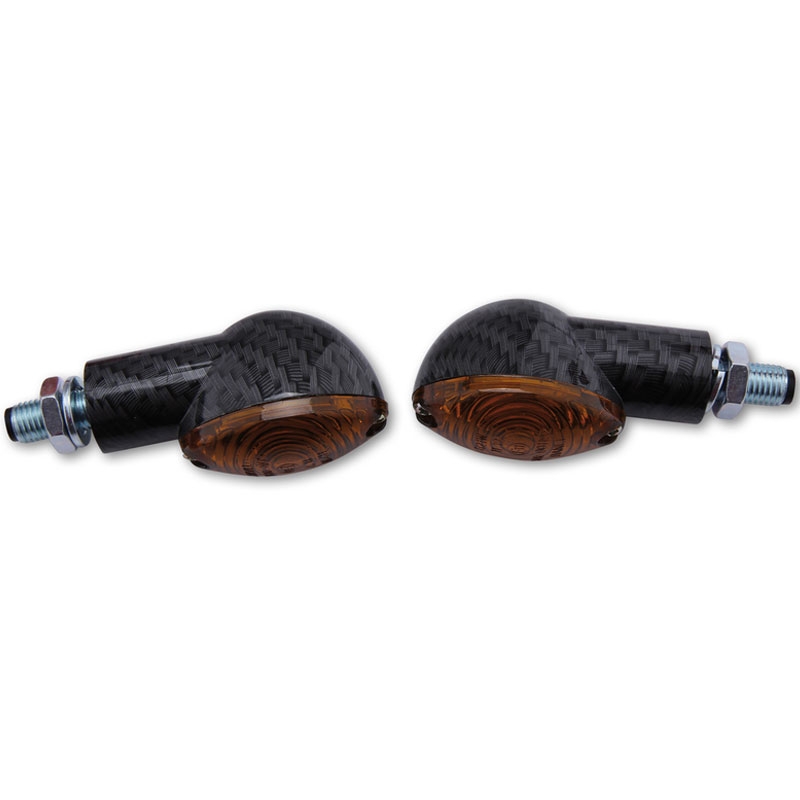 Highsider Smart Cateye Mini Smokey Black mootorratta vilkurid