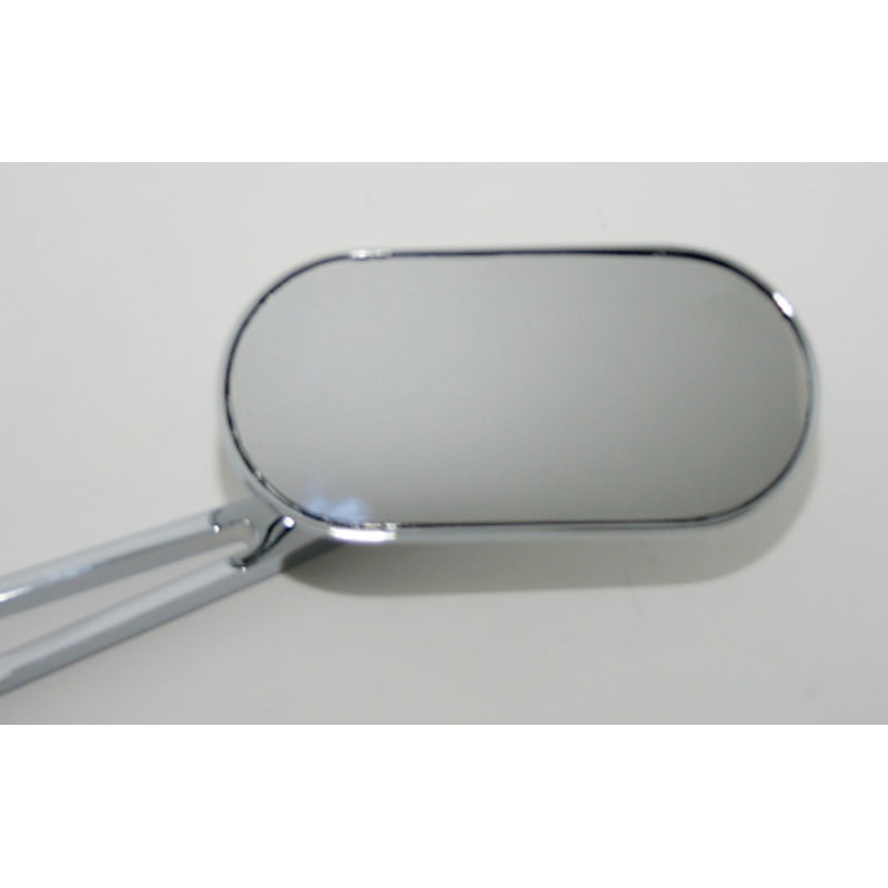 Tahavaatepeegel Highsider Smart Oval vasak/parem kroomitud