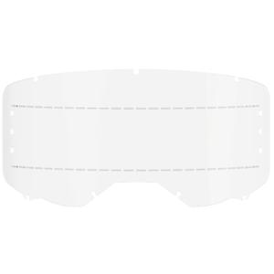 Alpinestars Vision 8/5/3 kaitseprillidele mõeldud pleksiklaas roll-off süsteemi jaoks läbipaistev