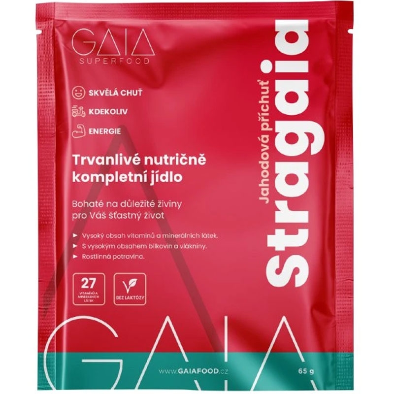 Kiirtoit GAIA Stragaia 1x65 g maasika