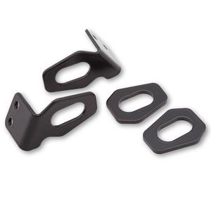 Originaal Highsider Pro suunatulede hoidja Honda mootorratta numbrimärkidele must (paar)