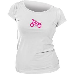 Naiste T-särk nanosilver® MOTOLADY valge