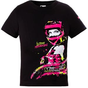 Laste tüdrukute t-särk MotoZem - Me elame koos mootorratastega