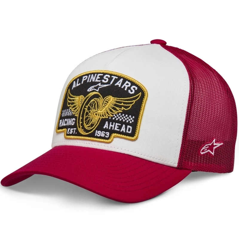 Alpinestars Heritage Patcher müts punane ja valge