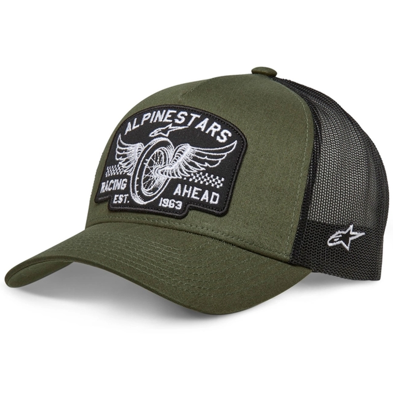 Alpinestars Heritage Patcher müts roheline-must