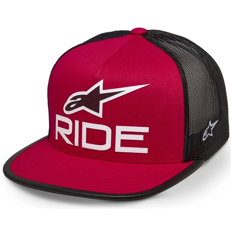 Alpinestars Ride 4.0 ER müts punane-must-valge