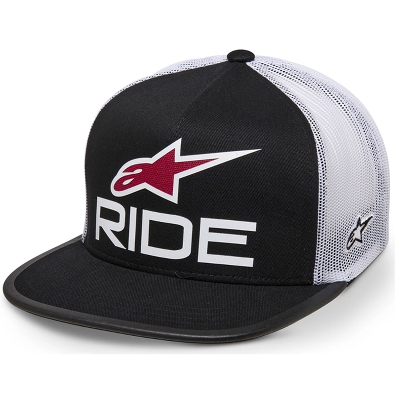 Alpinestars Ride 4.0 ER müts must, valge ja punane