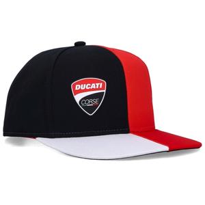 Ducati Flat Cap punane-must-valge