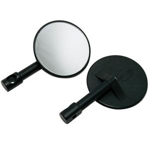 Tahavaatepeegel Highsider Smart Bar End Round Black