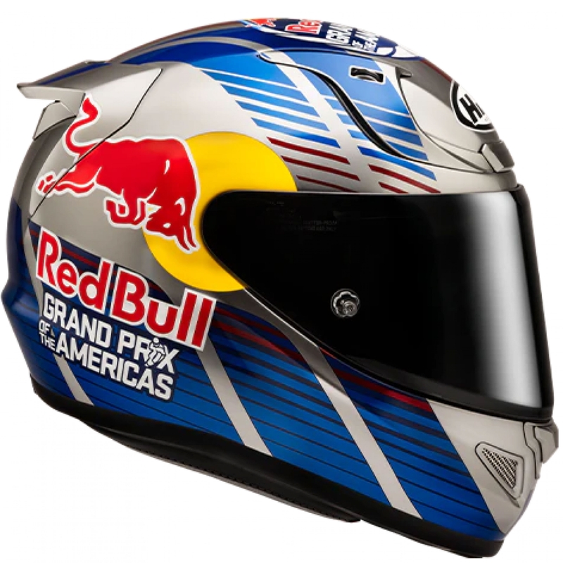 Integreeritud mootorratta kiiver HJC RPHA 12 Red Bull Austin GP II MC21 sinihall