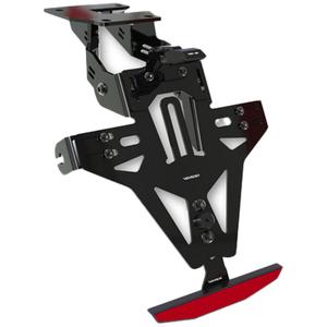 Numbrimärkide hoidja koos valgustusega Highsider Akron RS PRO Honda CBR 1000 RR must