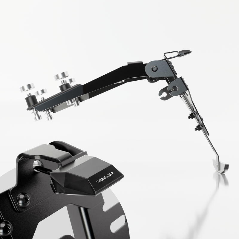 Numbrimärkide hoidja valgusega Highsider Akron RS PRO HUSQVARNA 401 must