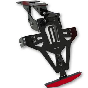 Numbrimärkide hoidja valgusega Highsider Akron RS PRO Ducati Supersport S must