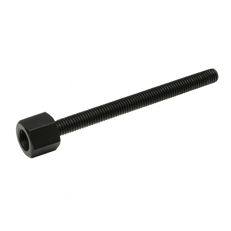 Adapter peeglile Highsider Smart parempoolse keermega M10-st parempoolse keermega M8x85mm mustaks