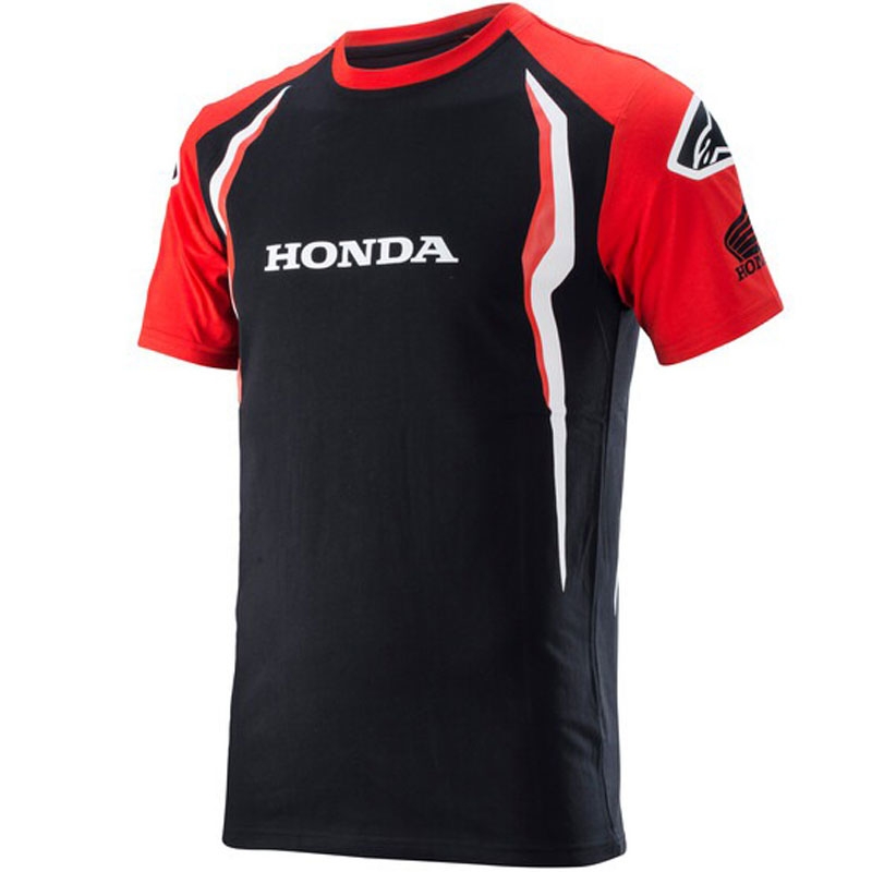 T-särk Alpinestars Honda punane ja must