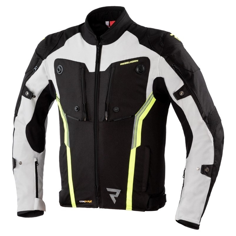 Rebelhorn Borg must-hall-fluo kollane mootorratta jope