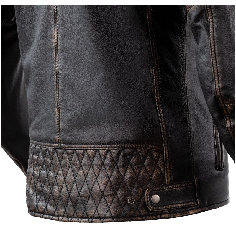 Rebelhorn Hunter Pro Vintage Brown mootorratta jope allahindlus