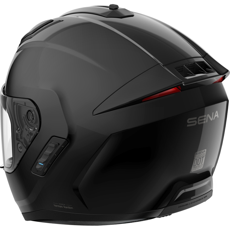 SENA Phantom integreeritud mootorratta kiiver Mesh peakomplektiga matt must