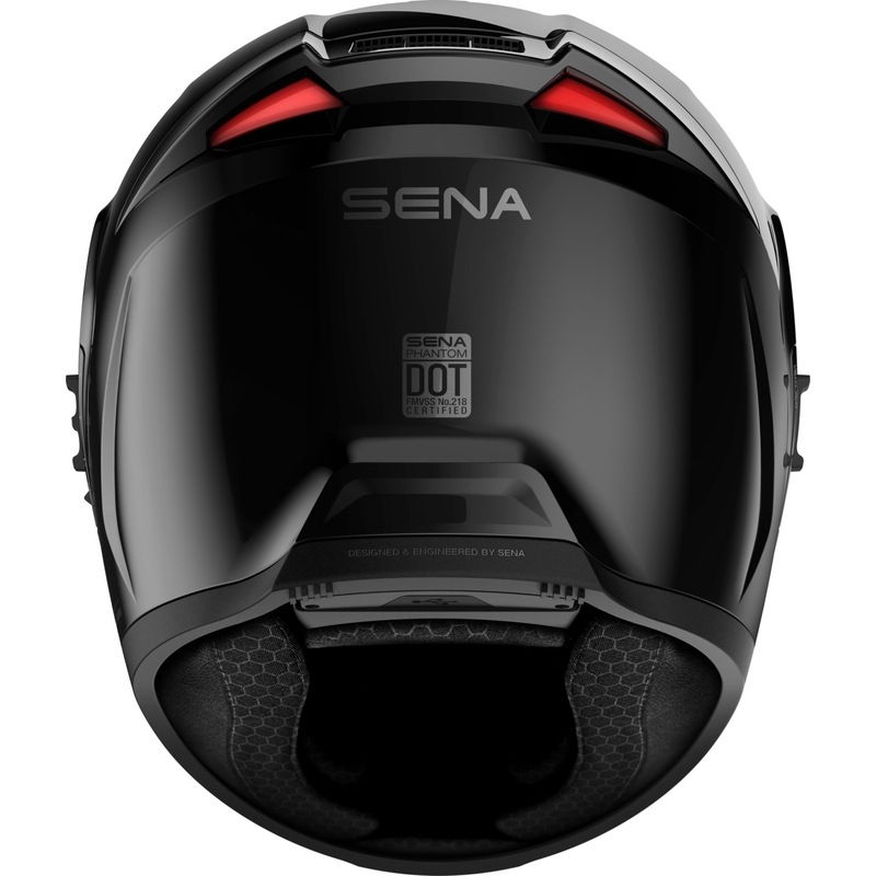 SENA Phantom integreeritud mootorratta kiiver Mesh peakomplektiga matt must