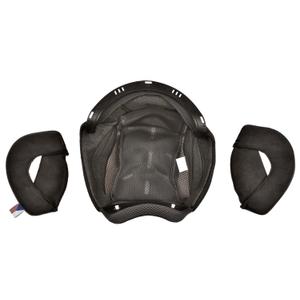 Cassida Oxygen 2.0 kiivri sisustus must ja hall