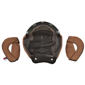 Cassida Oxygen 2.0 kiivri sisustus must ja pruun