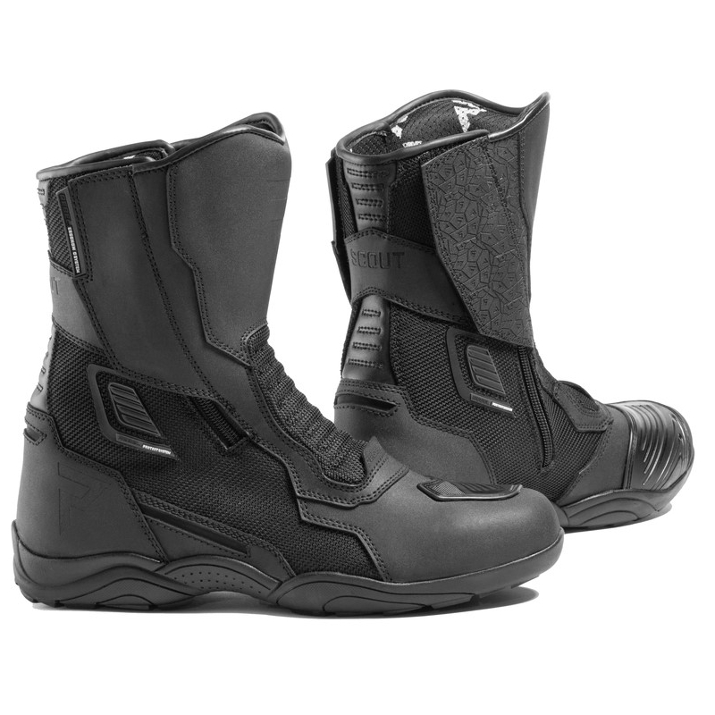 Rebelhorn Scout Air Black Matte mootorratta saapad