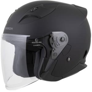 Cassida Reflex 2.0 Solid avatud mootorratta kiiver matt must-tumehall