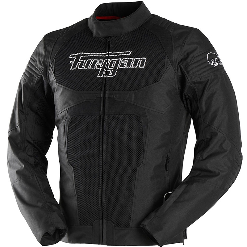 Mootorratta jope Furygan WB08 Vented + must ja valge