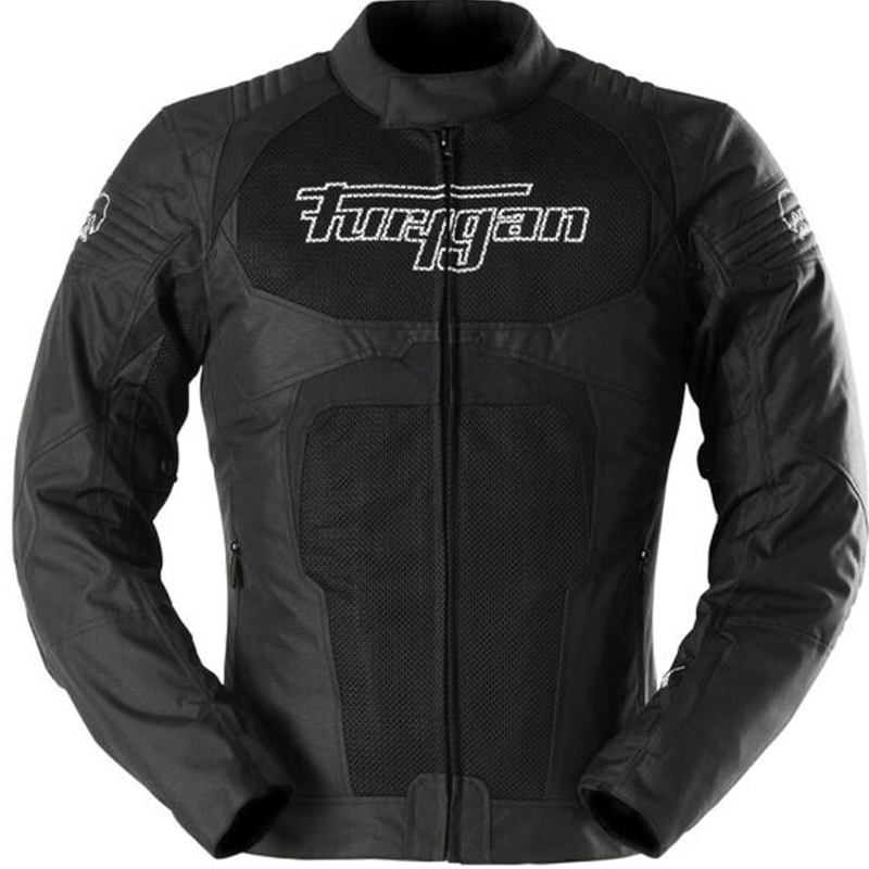 Mootorratta jope Furygan WB08 Vented + must ja valge