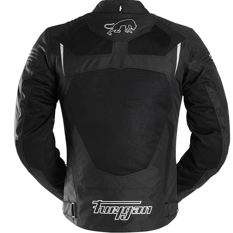 Mootorratta jope Furygan WB08 Vented + must ja valge