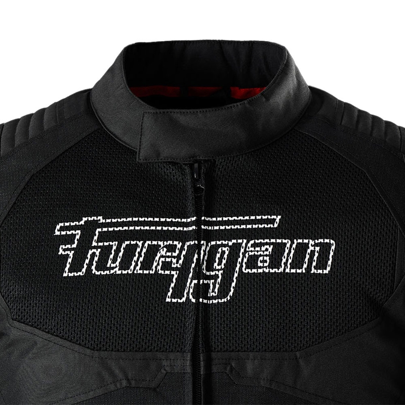 Mootorratta jope Furygan WB08 Vented + must ja valge