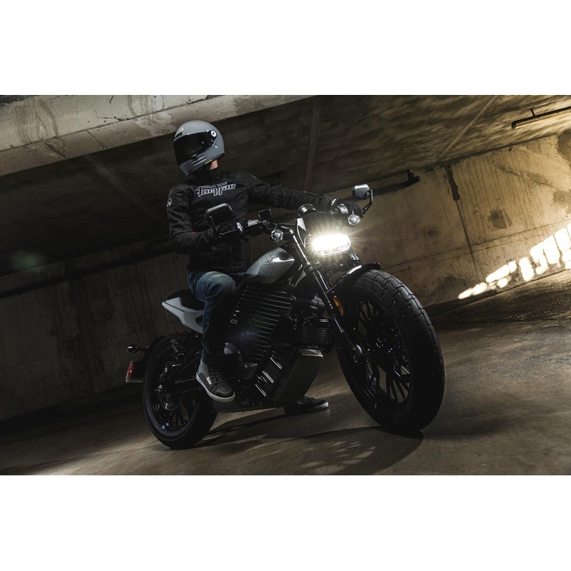 Mootorratta jope Furygan WB08 Vented + must ja valge