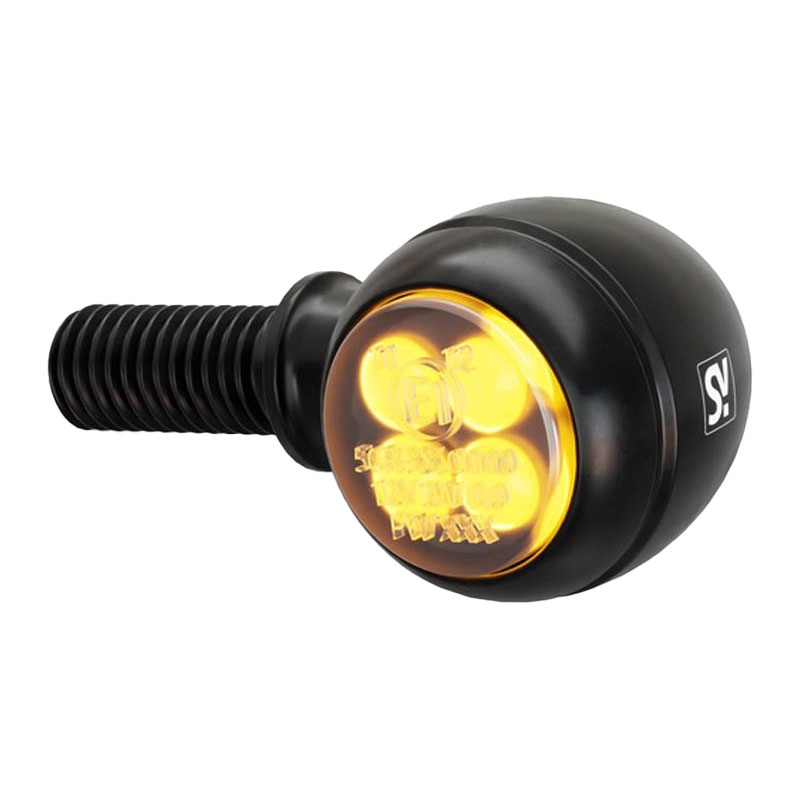 Highsider Smart Circula-S LED mustad mootorratta vilkurid