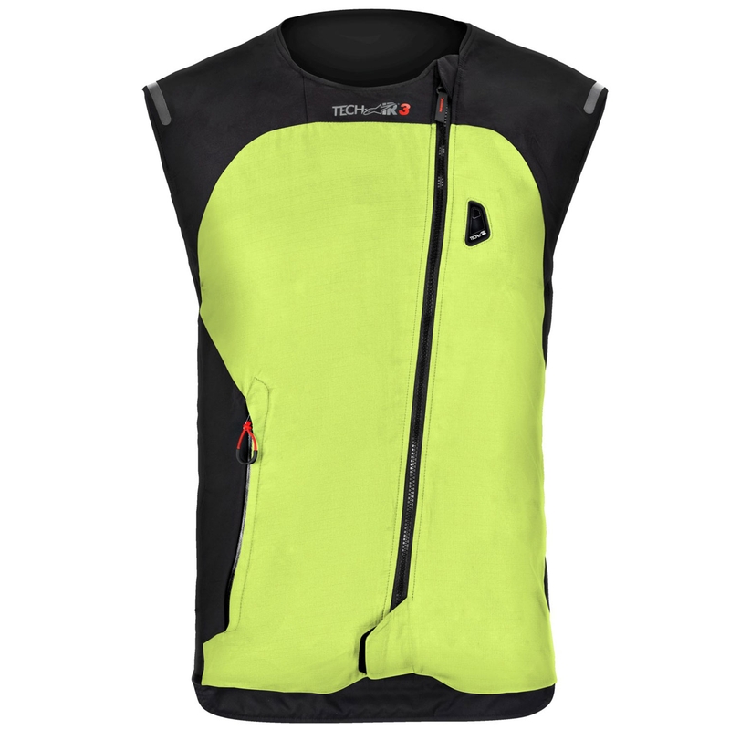 Alpinestars Tech-Air®3 V2 süsteemi fluo kollane-must turvavest